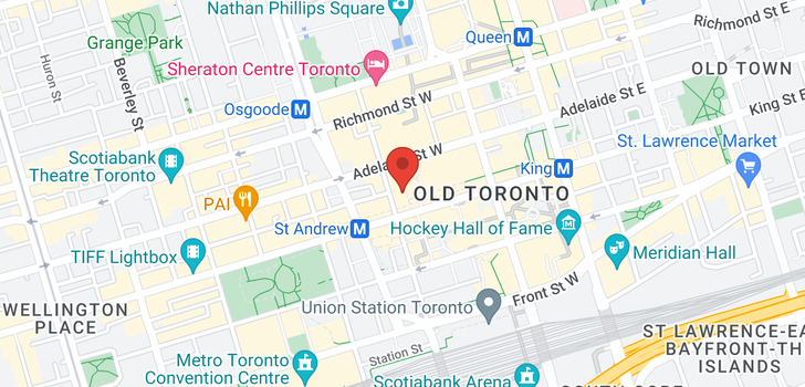 map of 130 KING ST W
